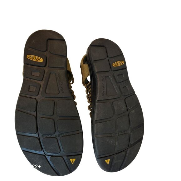 Keen Uneek Sandal Mens Size 8.5 US Army Green Shoes Breathable Outdoor - Picture 6 of 13